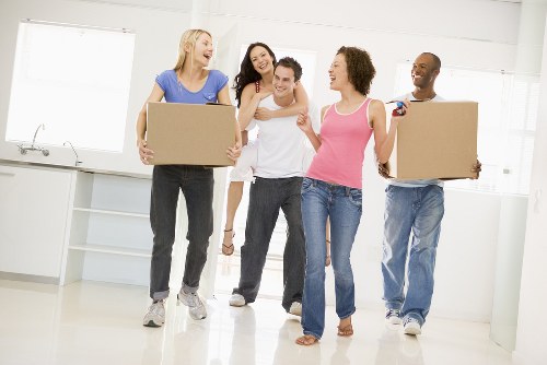 Removal van service for local moves in Frognal near period homes