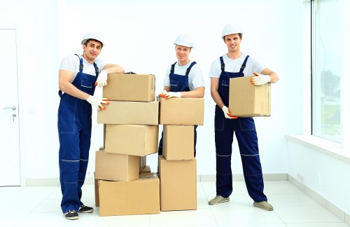 Furniture loading support for a Frognal property move