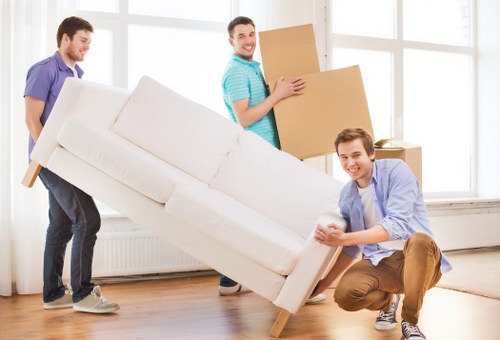 Removals van service in Frognal for local home moves