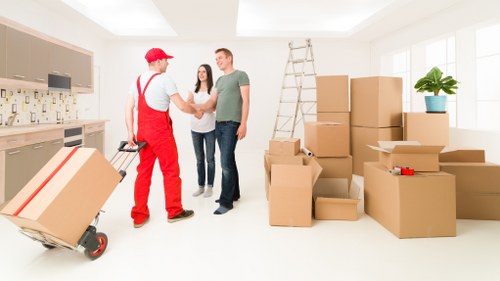 Van transport for storage, delivery, and small removals in Frognal